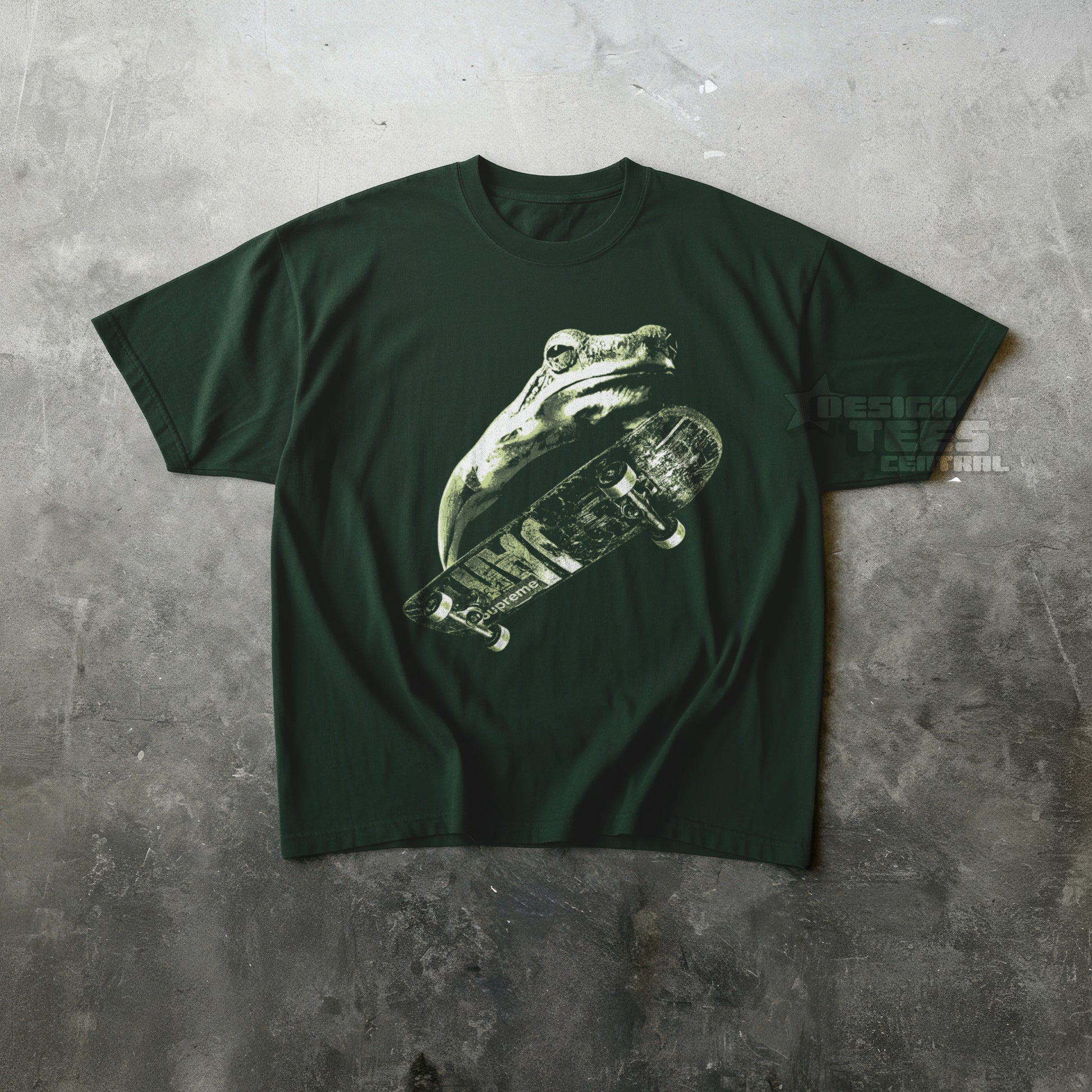 Frog Skateboarding T-Shirt