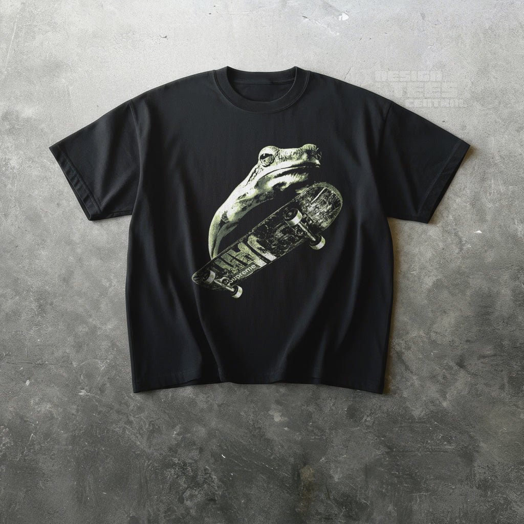 Frog Skateboarding T-Shirt