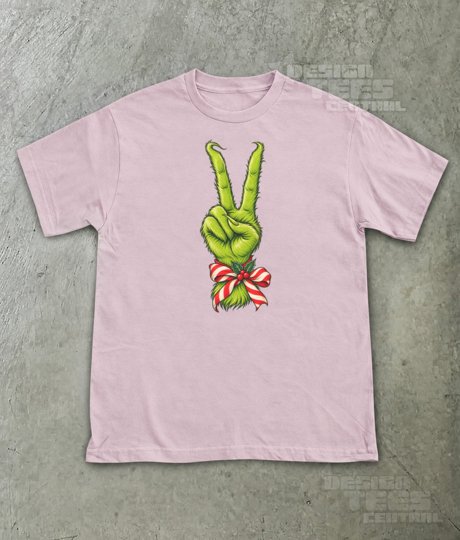 Christmas Peace Sign T-Shirt