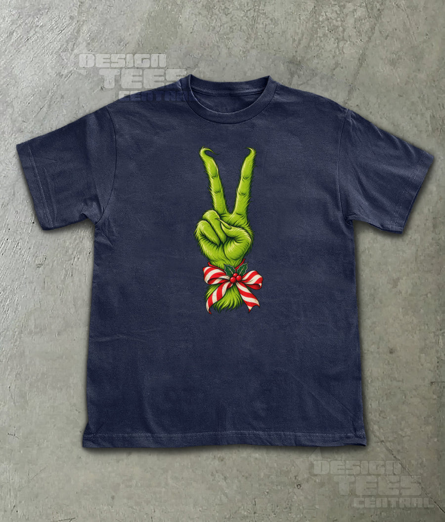 Christmas Peace Sign T-Shirt