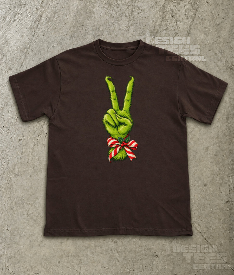 Christmas Peace Sign T-Shirt