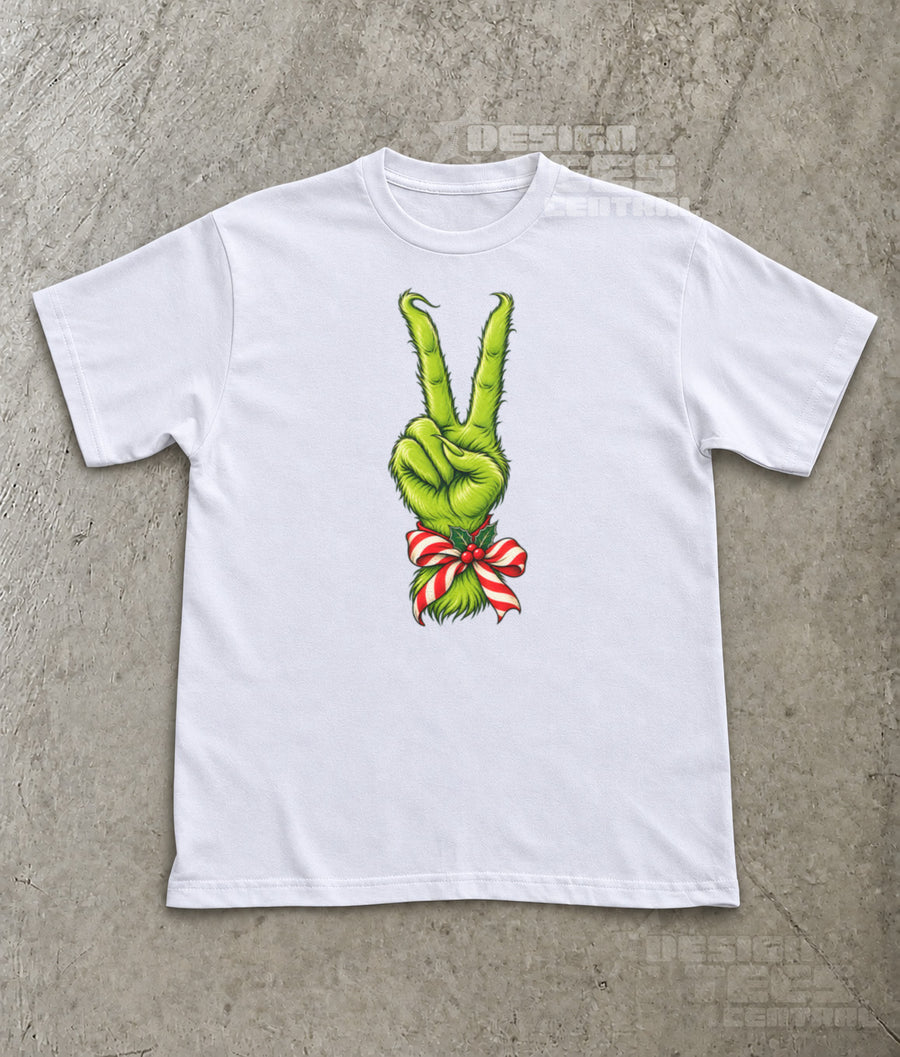 Christmas Peace Sign T-Shirt