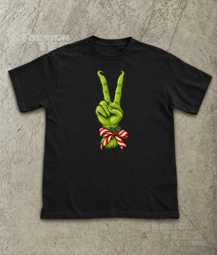 Christmas Peace Sign T-Shirt