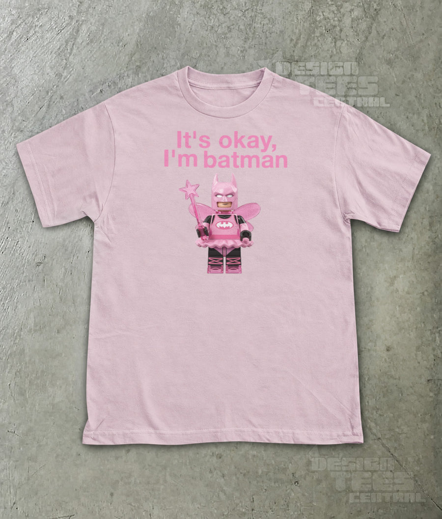 Pink Batman Fairy T-Shirt