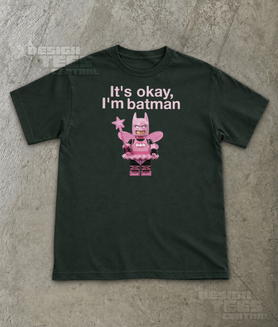 Pink Batman Fairy T-Shirt