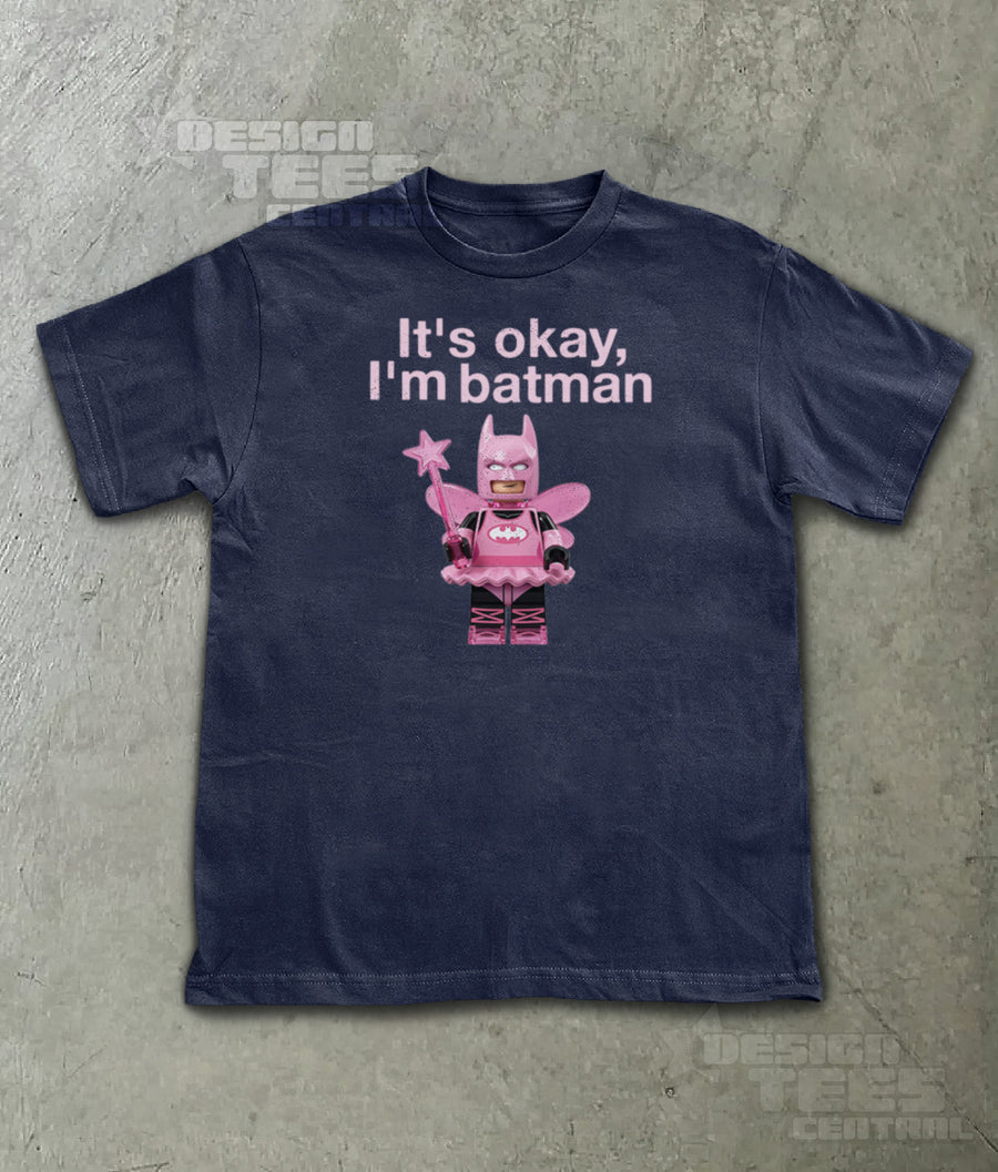 Pink Batman Fairy T-Shirt
