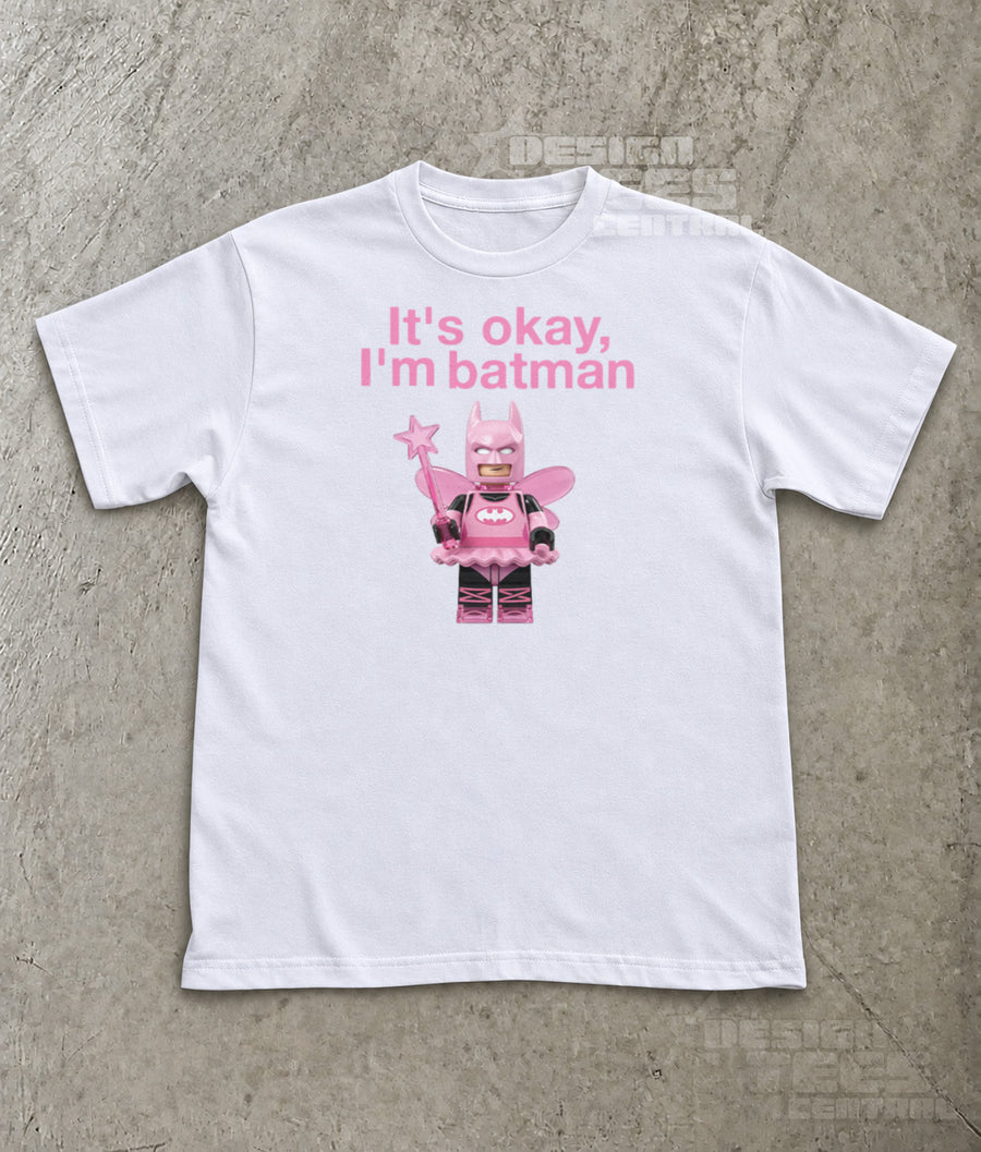 Pink Batman Fairy T-Shirt