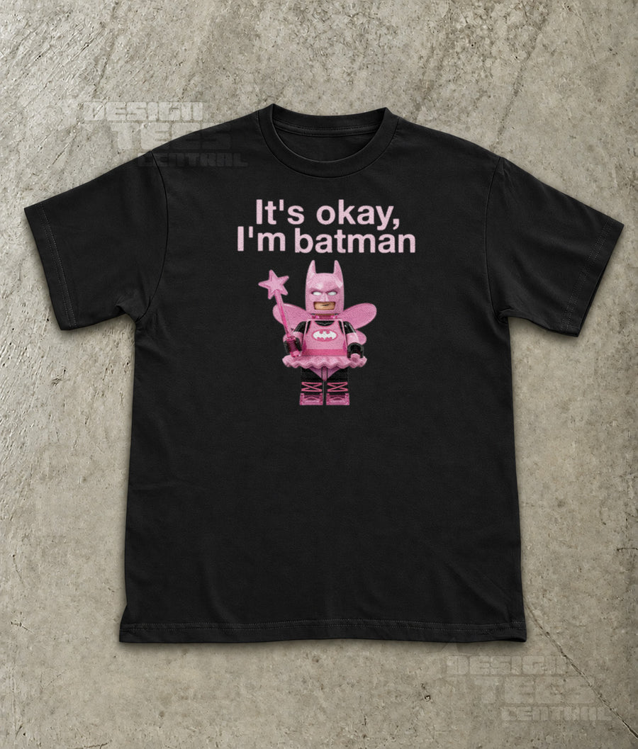 Pink Batman Fairy T-Shirt
