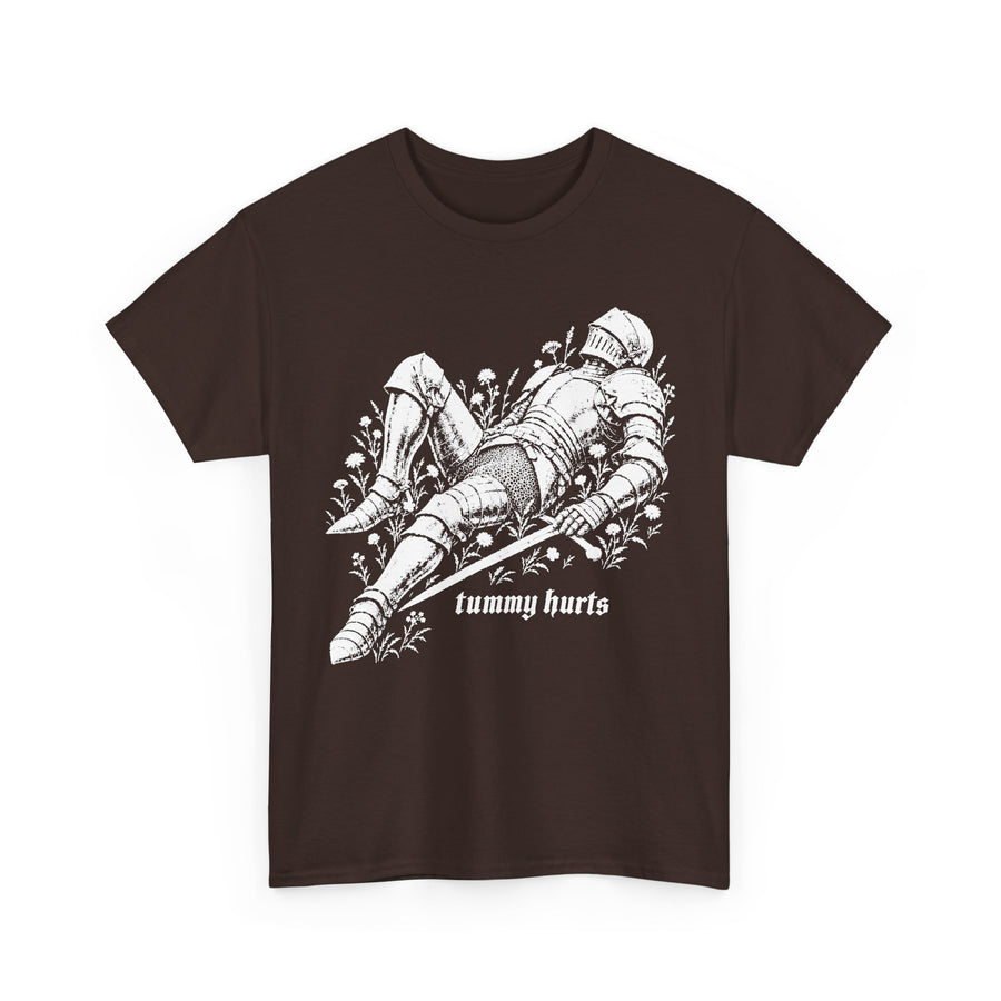 Tummy Hurts Engraved Knight T-Shirt
