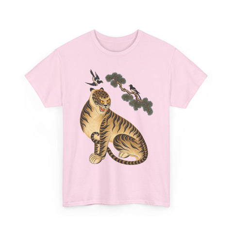 Korean Guardian Tiger and Magpies T-Shirt