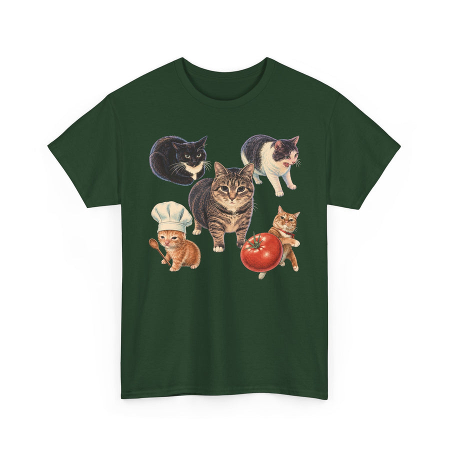 Five Meme Cats T-Shirt