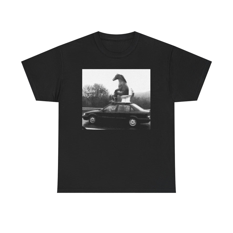Horse On Car T-Shirt