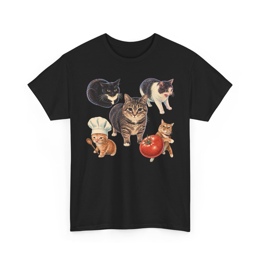 Five Meme Cats T-Shirt