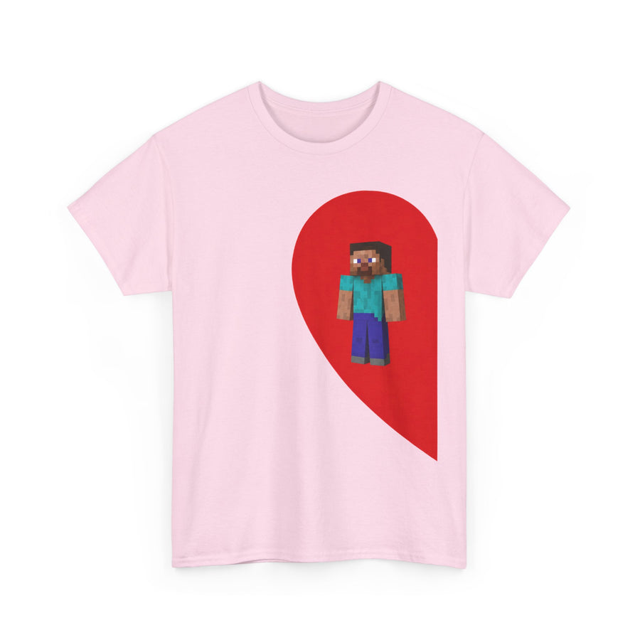 Steve Half Heart Couple T-Shirt