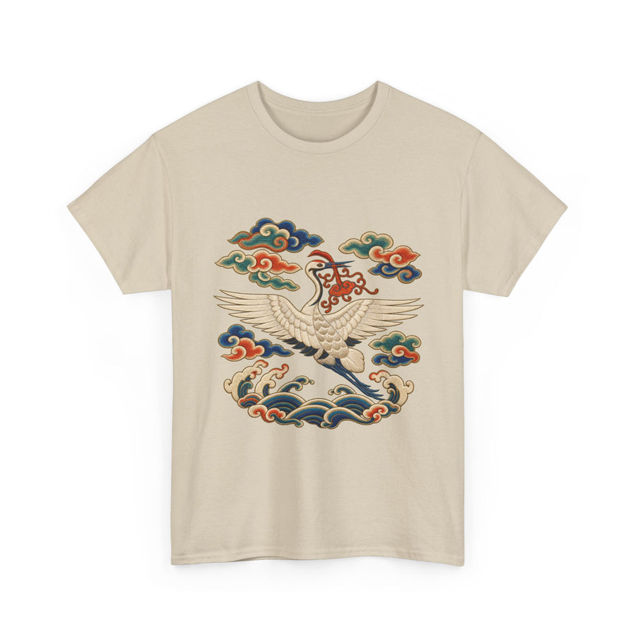 Korean Crane Rank Badge T-Shirt