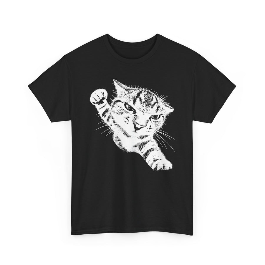 Angry Cat Punch T-Shirt