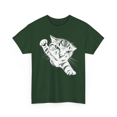 Angry Cat Punch T-Shirt