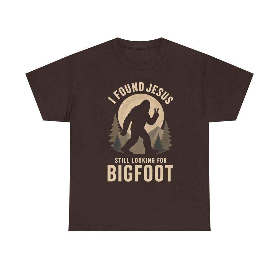I Found Jesus Bigfoot T-Shirt
