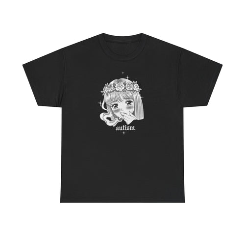 Autism Anime Girl Smoking Tshirt