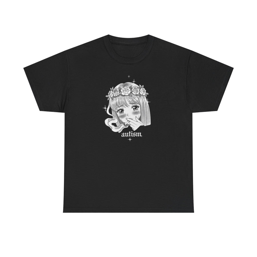Autism Anime Girl Smoking Tshirt