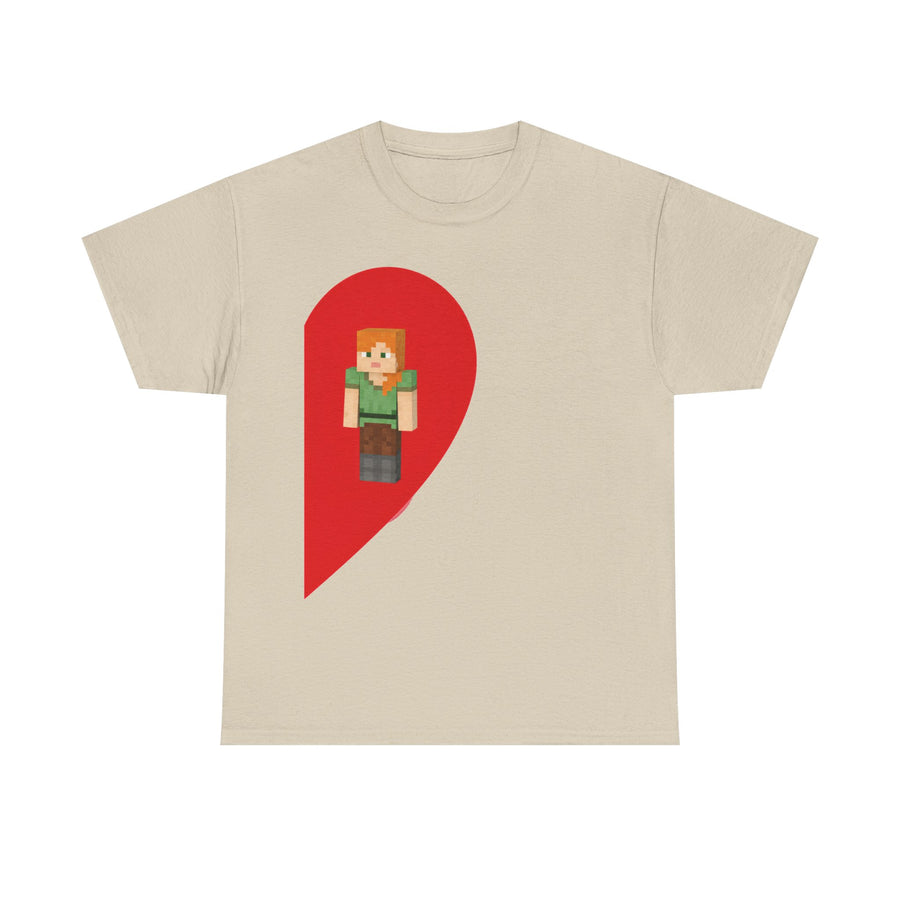 Alex Half Heart Couple T-Shirt