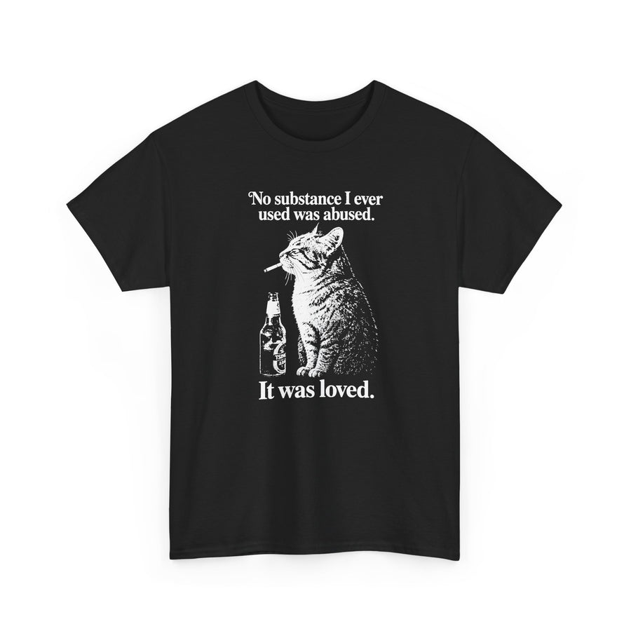 No Substance Cat T-Shirt