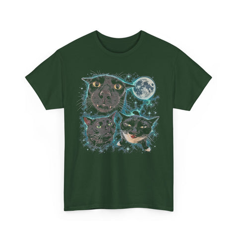 Moon Meme Cats T-Shirt