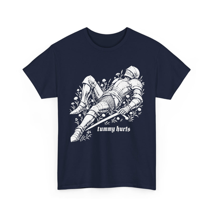 Tummy Hurts Engraved Knight T-Shirt