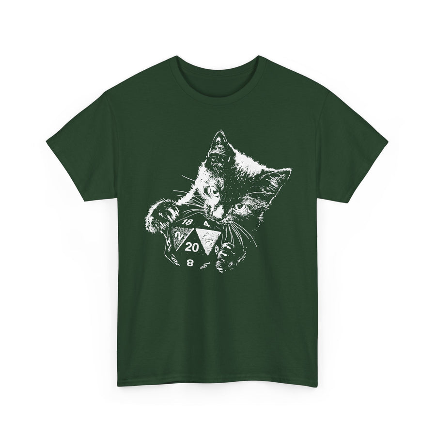 Kitten Playing With Dice T-Shirt