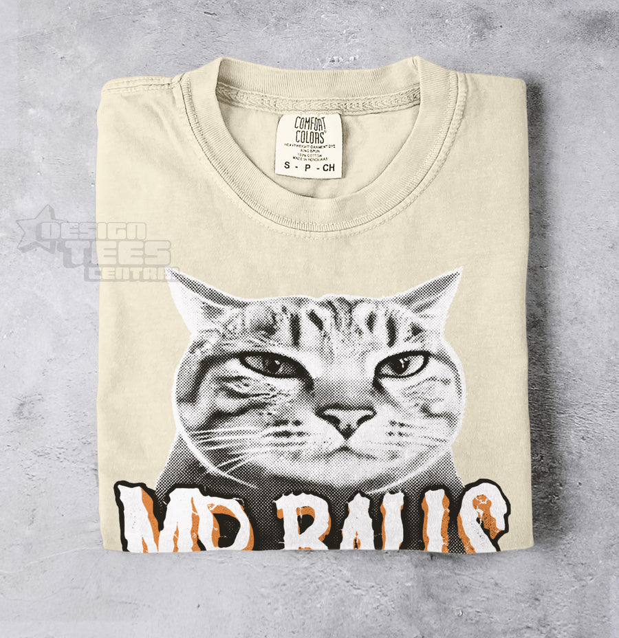 Mr Balls Cat T-Shirt