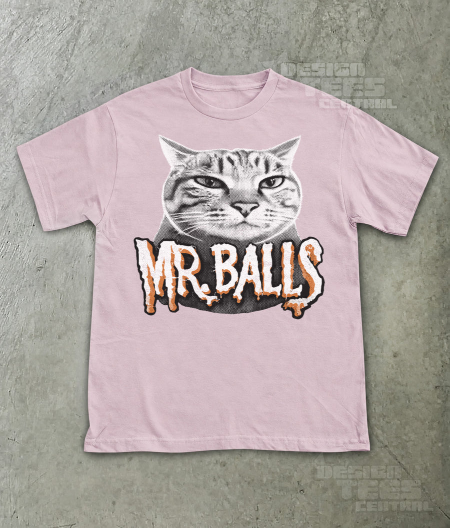 Mr Balls Cat T-Shirt