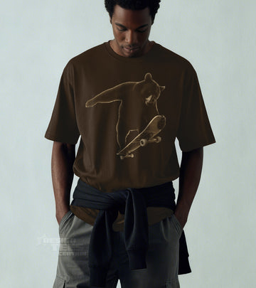 Bear on Skateboard T-shirt