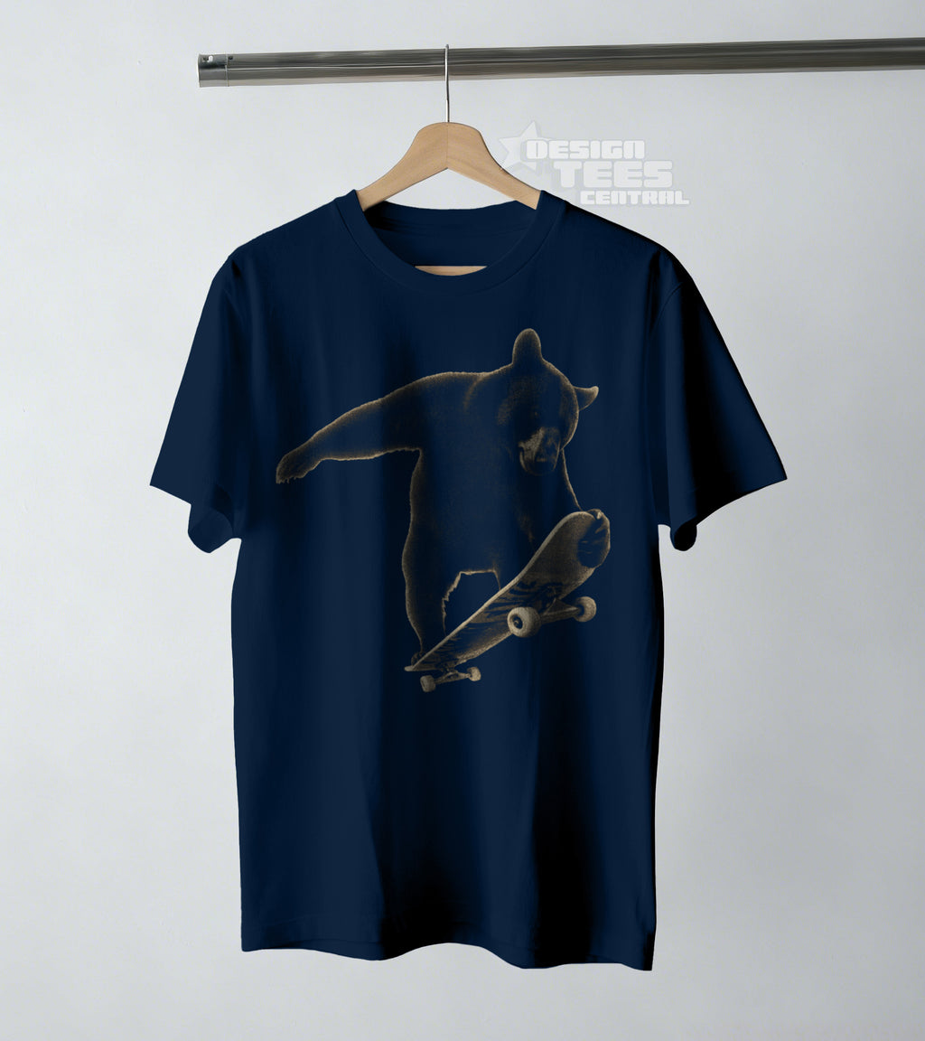 Bear on Skateboard T-shirt