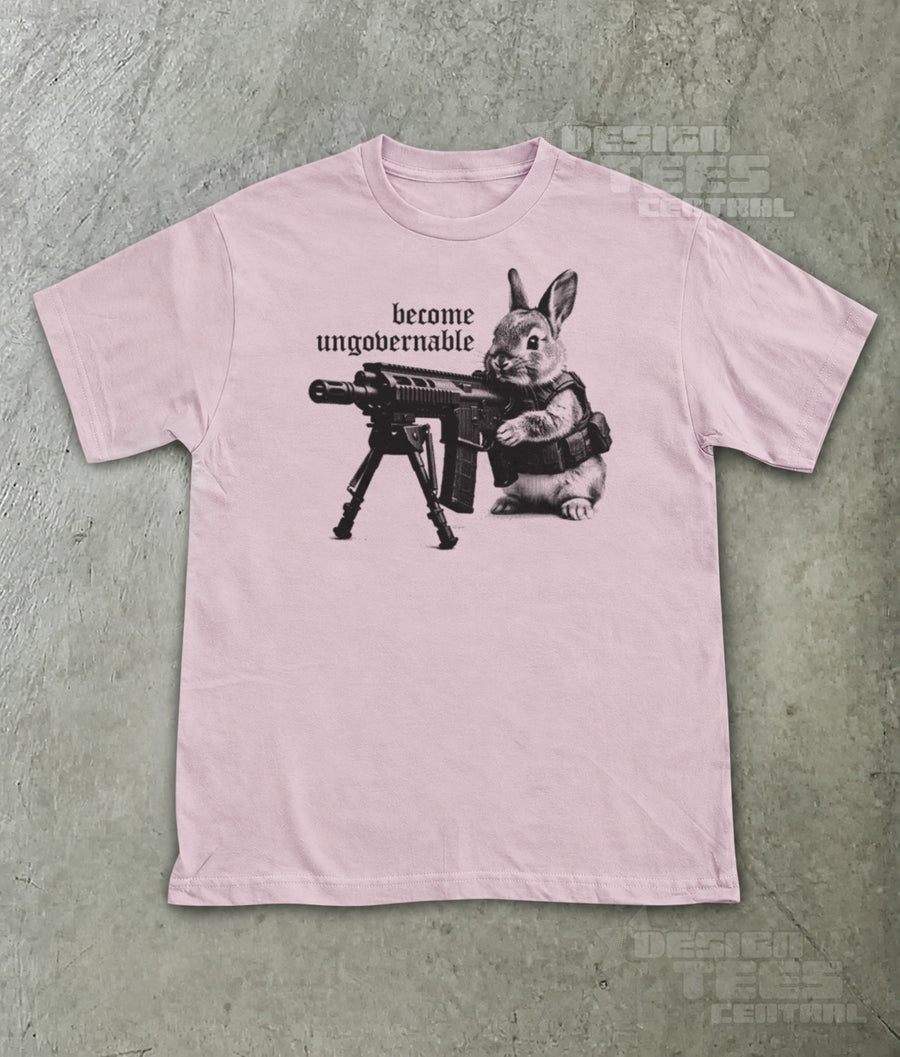 Become Ungovernable Bunny T-Shirt
