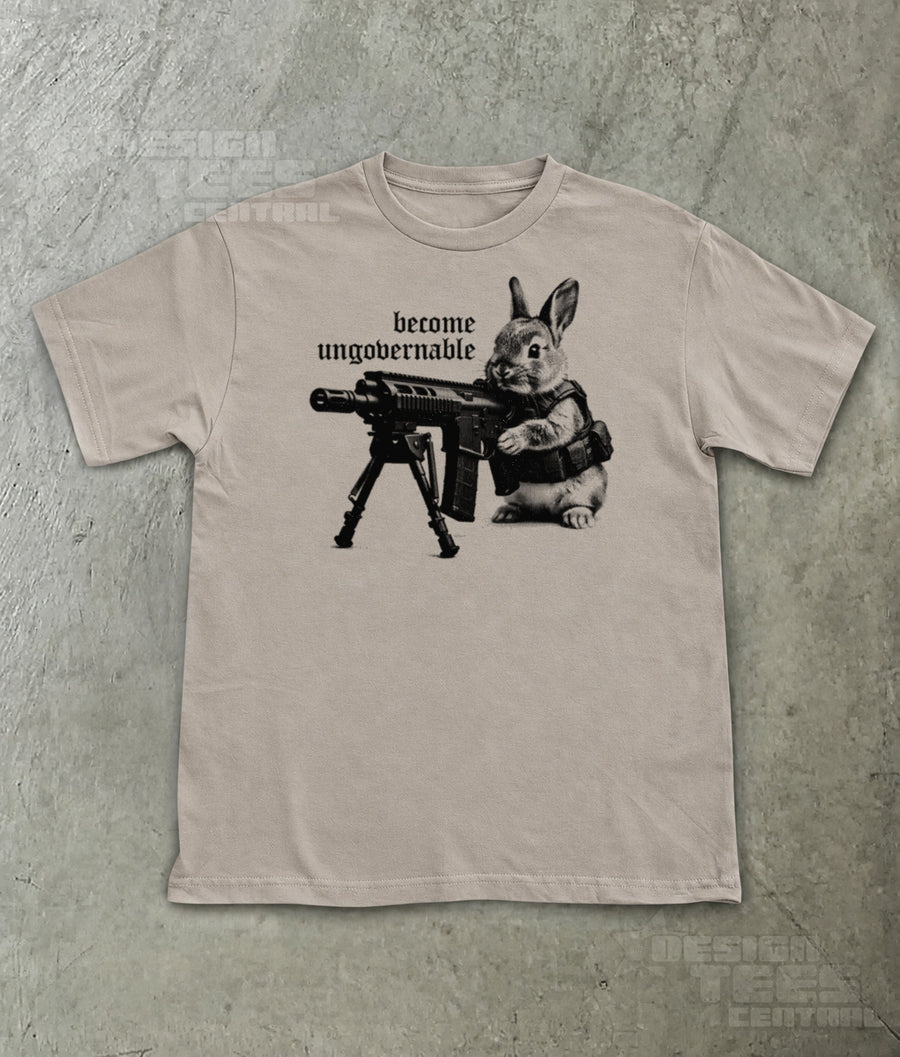 Become Ungovernable Bunny T-Shirt