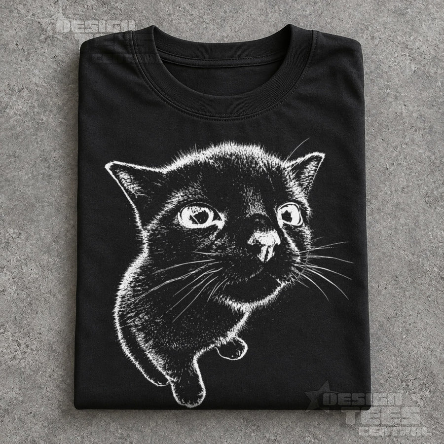 Black Kitten T-Shirt