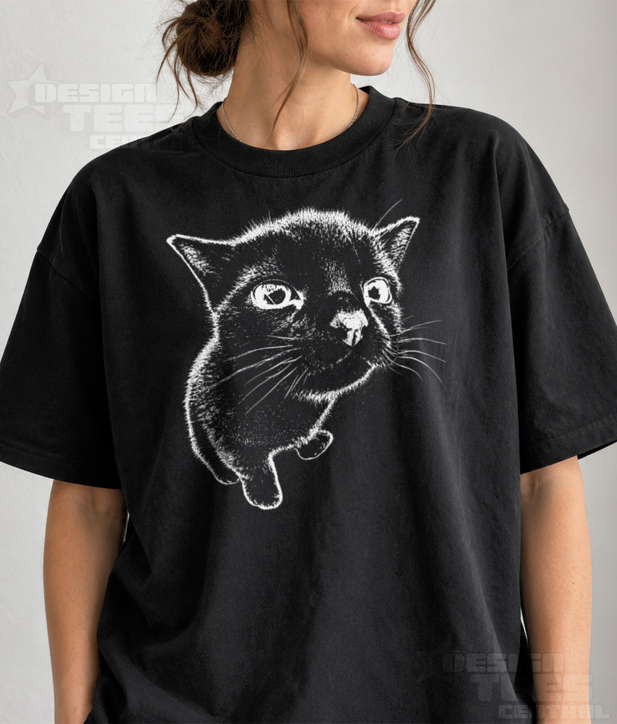 Black Kitten T-Shirt