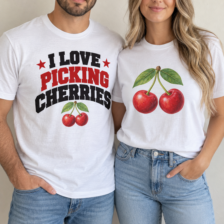 I Love Picking Cherries T-Shirt
