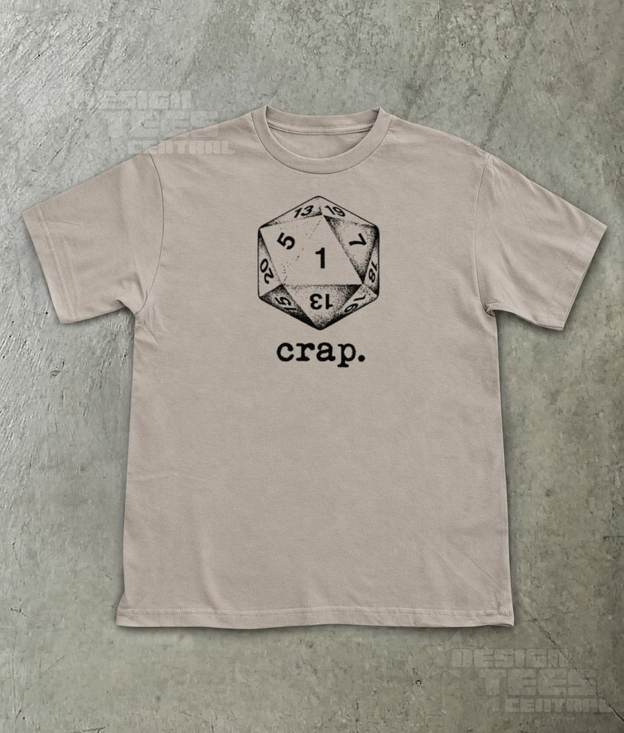 Crap D20 Dice T-Shirt