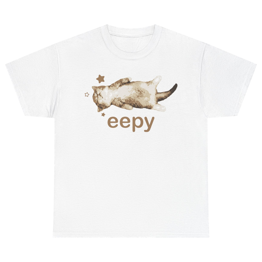 Eepy Kitten Tshirt (front)