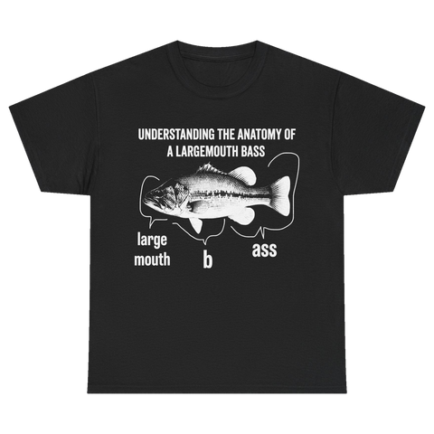 Largemouth Bass Anatomy T-Shirt