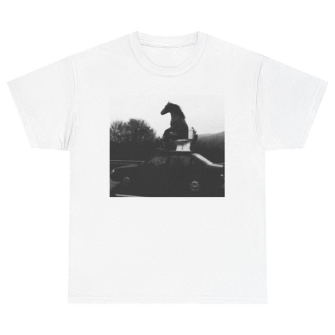 Horse On Car T-Shirt