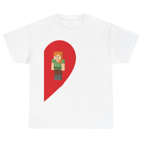Alex Half Heart Couple T-Shirt