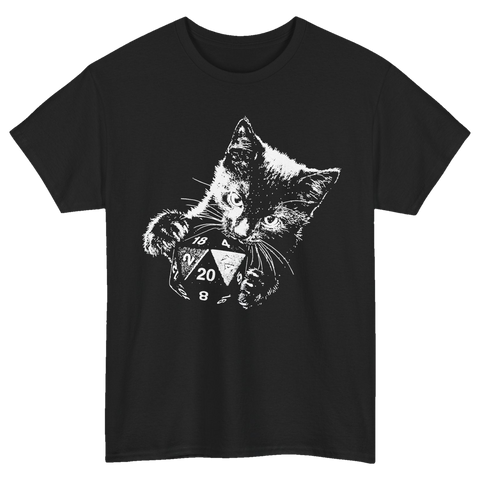 Kitten Playing With Dice T-Shirt