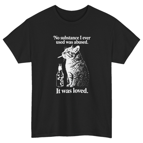 No Substance Cat T-Shirt