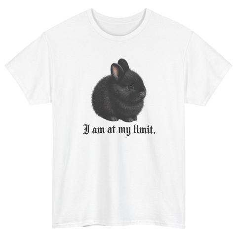 I Am At My Limit Bunny T-Shirt