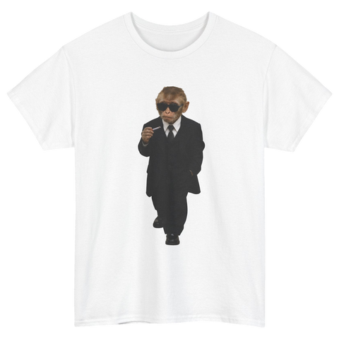 Black Suit Monkey T-Shirt