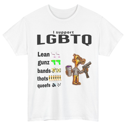 I Support LGBTQ Satire T-Shirt
