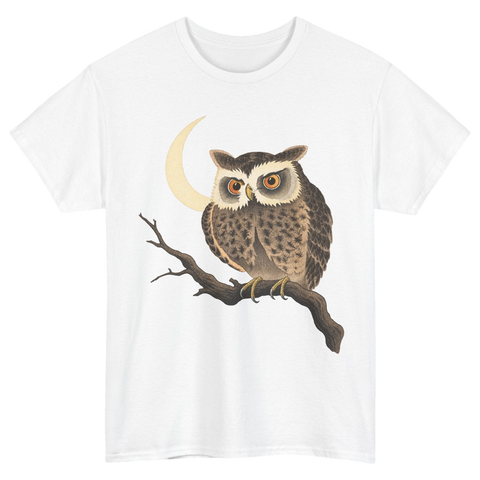 Japanese Moonlit Owl T-Shirt