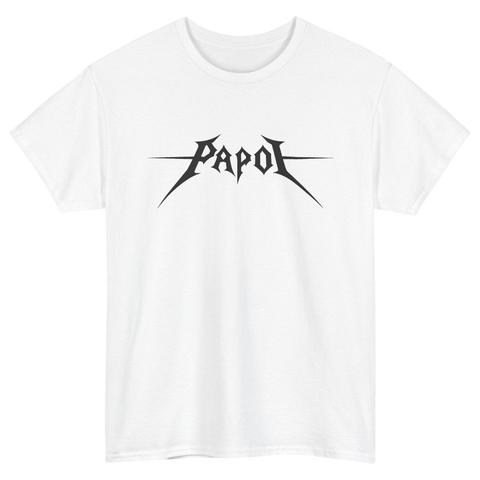 Papoi Sharp Lettering T-Shirt